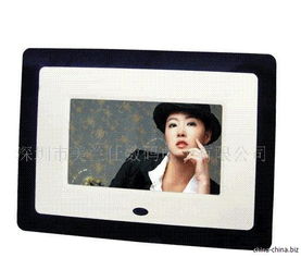 商務(wù)新寵 7寸數(shù)碼相框機(jī)——集電子相冊、廣告機(jī)與高端禮品于一體